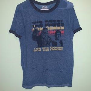 Brand Star Wars. Size M. Color Blue with design on front